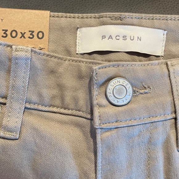 PacSun Eco Comfort Stretch Olive Skinny Jeans - 30"W x 30"L - NWT - Picture 6 of 11